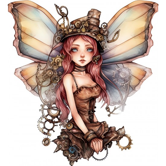 Sticker decorativ, Zana, Maro, 65 cm, 1279STK-4