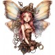 Sticker decorativ, Zana, Maro, 65 cm, 1279STK-4