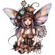 Sticker decorativ, Zana, Maro, 66 cm, 1279STK