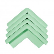Set 4 Protectii colturi mobila, Verde, HML45